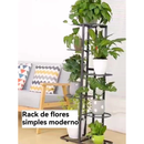 Estante Suporte para Plantas com 6 Níveis | Ideal para Jardim, Varanda e Sala