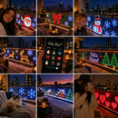 Cortina de LED Inteligente — Ilumine e Transforme Seu Ambiente