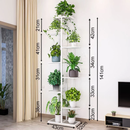 Estante Suporte para Plantas com 6 Níveis | Ideal para Jardim, Varanda e Sala