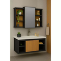 Transforme Seu Banheiro com o Kit Completo com Cuba Espelheira e Nichos