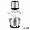 Triturador Elétrico 2L em Inox + Tábua de Madeira